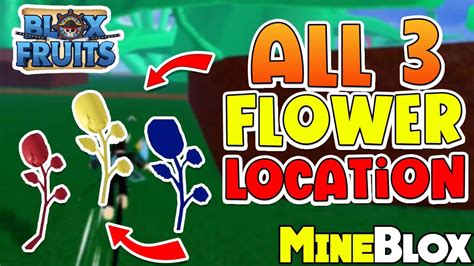 Where are the 3 flowers blox fruits, and why do they hold the key to unlocking the secrets of the digital ocean?